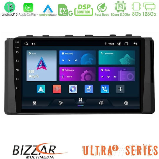 Bizzar Car Audio System for Subaru BRZ 2022 (Bluetooth/USB/WiFi/GPS/Apple CarPlay/Android Auto) with 9" Touch Screen