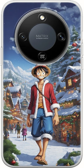 Xmas Anime Monkey D Luffy Honor Magic8 Lite 5g Flexible Tpu Διάφανη Σιλικόνη