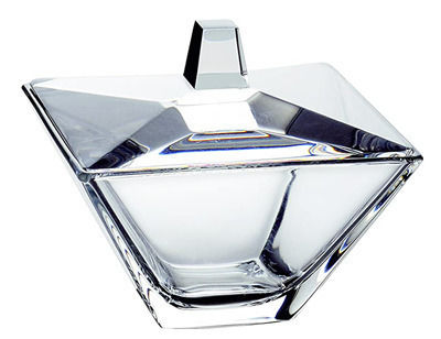 Vidivi Torcello Dekorative Schale Glas Weiß 11x11x9,5cm