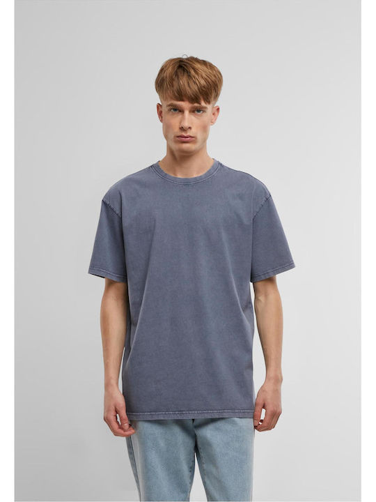 Herrenblusen T-Shirt Vintage Blau