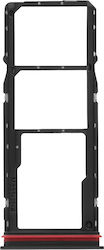 Clappio Sim Card Tray Compatible Redmi 15c Poco C85 Dual Nano Sim + Micro-sd Card Black Clappio Sim Card Tray Compatible Redmi 15c Poco C85 Dual Nano Sim + Micro-sd Card Black