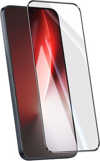 Imak Gehärtetes Glas Honor Magic 8 Lite Ultraschall Kompatibel Applikator Transparent Schwarz