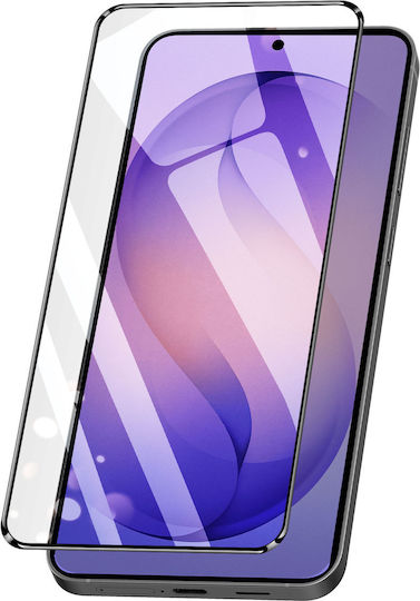 Amorus Tempered Glass Screen Protector Galaxy S26 Ultra Shockproof Anti-scratch 2.5d Beveled Edges Transparent Black