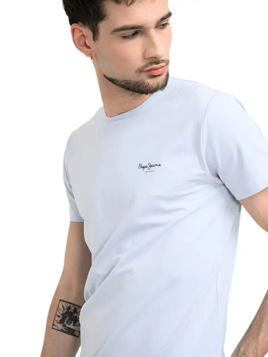 Pepe Jeans Original Basic T-shirt Μπλε Του Πάγου