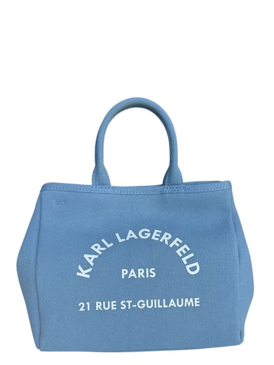 Karl Lagerfeld Fabric Women's Shopper Shoulder ...