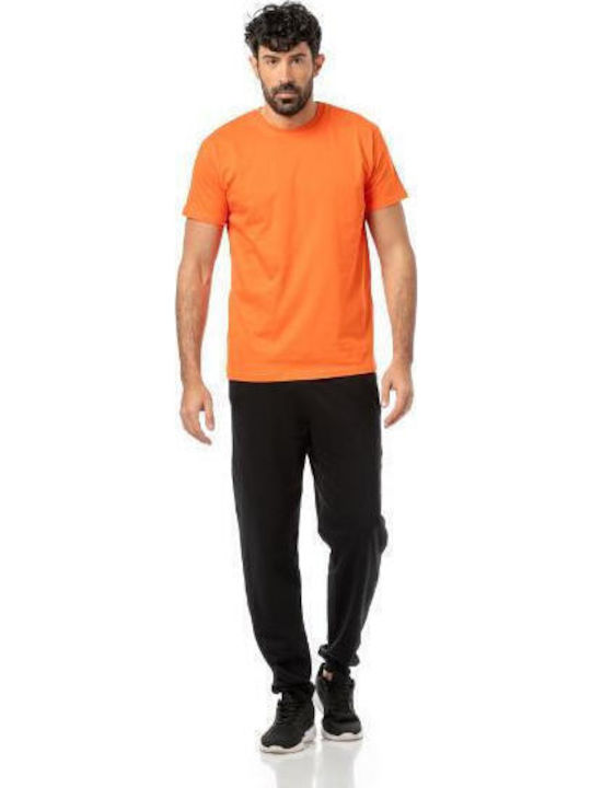 Bodymove Μπλούζα Κοντομάνικη Πορτοκαλι