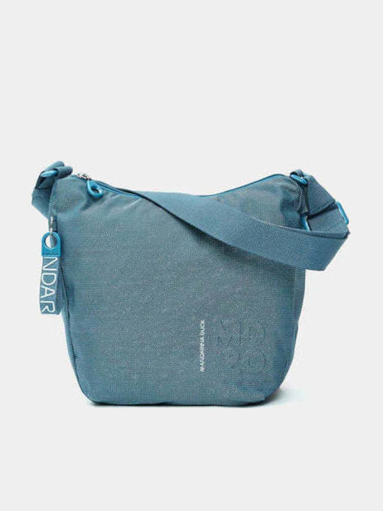 Mandarina Duck Γυναικεία Τσάντα Ώμου Γαλάζια