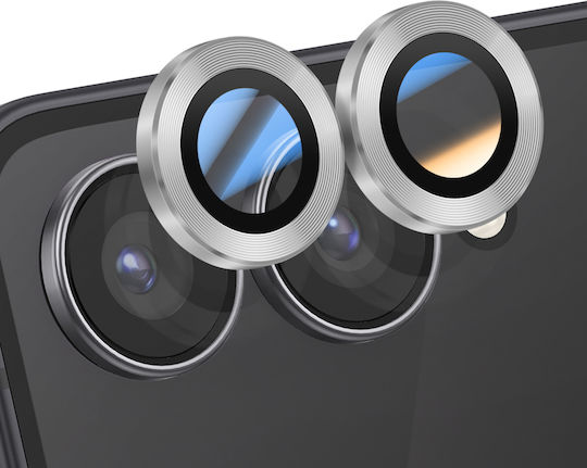 Enkay Camera Lens Protection Galaxy Z Flip 7 Dual Lens Silver