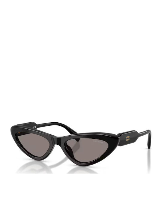 Unisex Sonnenbrillen mit Schwarzem Horn umrandetem Rahmen und schwarzen Gläsern