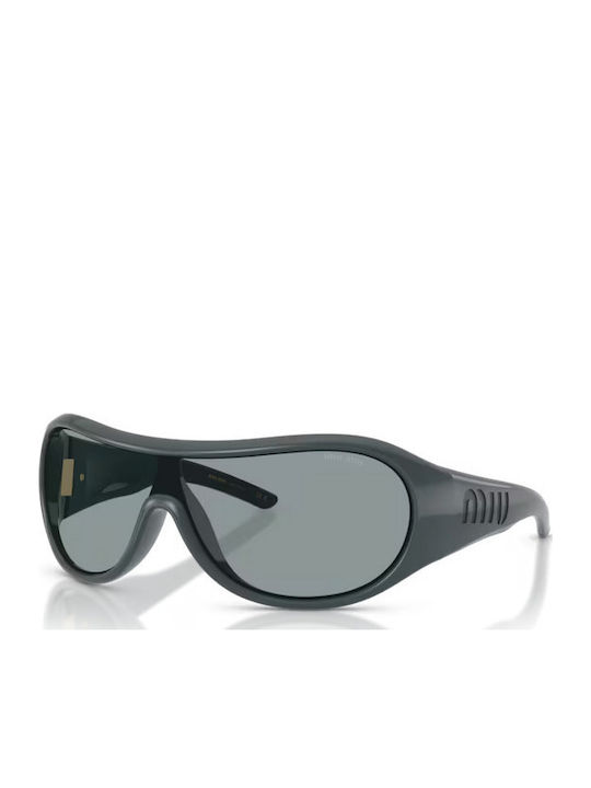 Miu Miu Unisex Γυαλιά Ηλίου με Γκρι Σκελετό και Γκρι Φακό