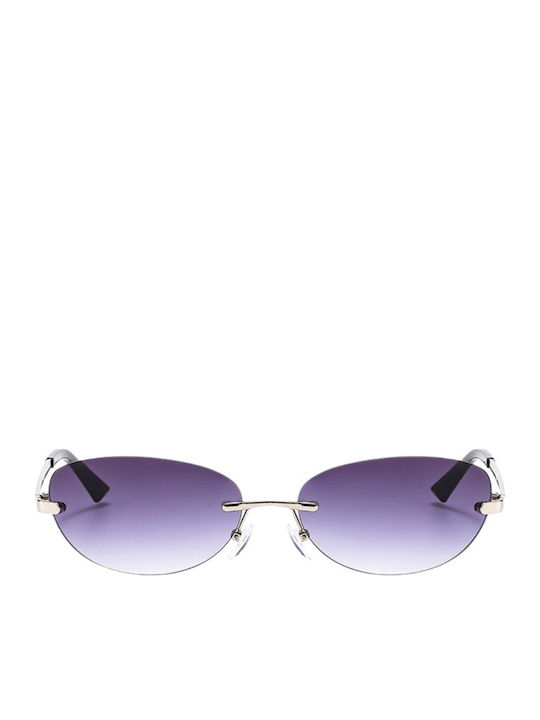 Arno Unisex Sonnenbrillen mit Silber Metallisch...