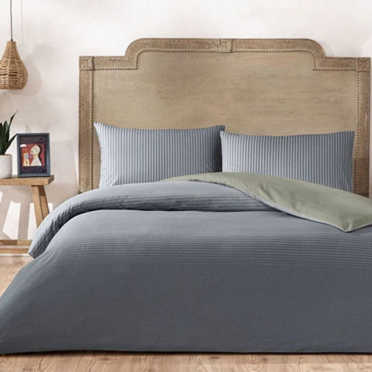 Tac Set Huse Pentru Pilote Duble 200x220cm Marwen Stripes