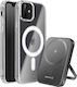Swissten Magsafe Pack Iphone 11 Dual-material Case 5000 Mah Powerbank Transparent