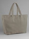 Oversized Heavy Duty Canvas Tote Bag Westford Mill W606 Mushroom