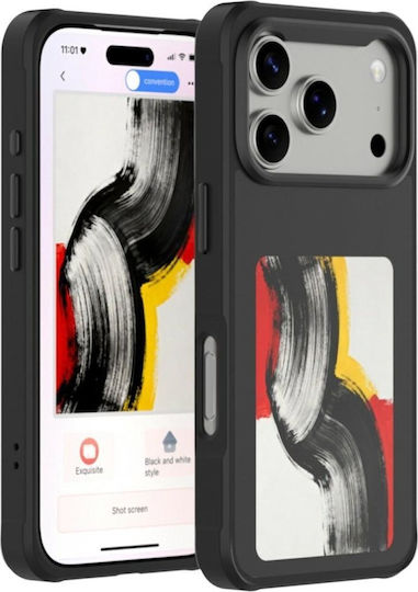 4smarts Case E-ink Nfc Display Qi2 Iphone 17 Pro Black 541788