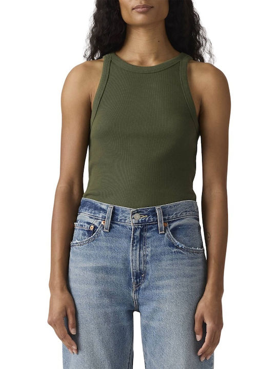 Levi's Essential Γυναικεία Μπλούζα Αμάνικη Gree...