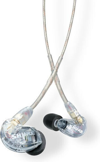 Shure Ακουστικά Ψείρες In Ear Se215 Pro Διάφανα