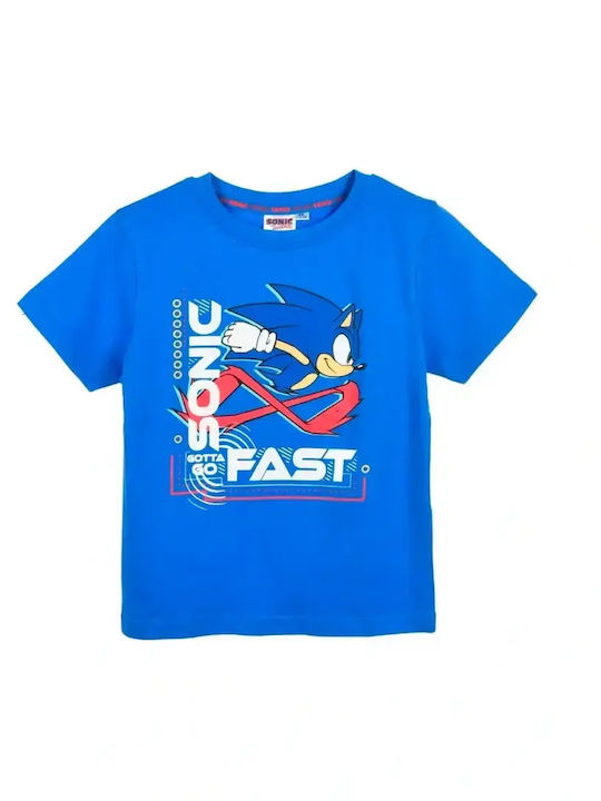 Παιδική Μπλούζα Κοντομάνικη Ρουά Sonic Fast