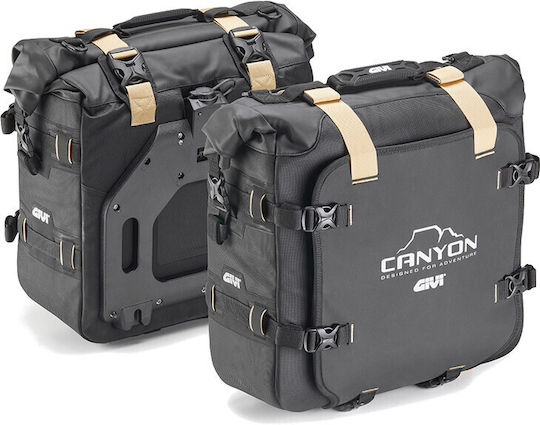 Motorcycle Backpacks Givi Grt720b Canyon Monokey Waterproof Side Bags 25lt X 2