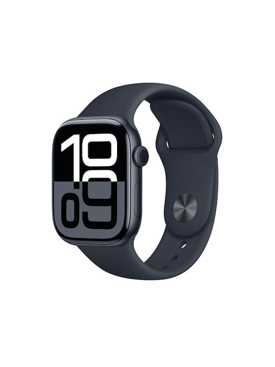 Watchband Hoco Wa37 44 45 46 49mm Fluorine Rubber Apple Watch Series 1 2 3 4 5 6 7 8 9 SE Ultra1 Ultra2 Black