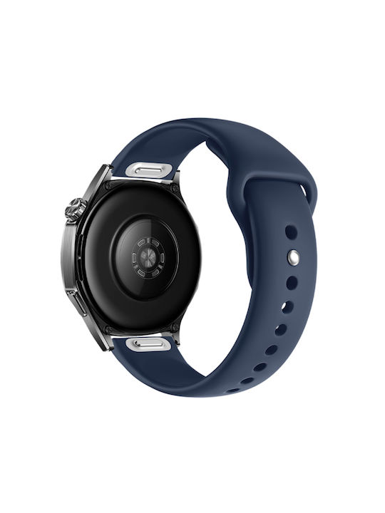 Watchband Hoco Wh22 Silicon Samsung Huawei Xiaomi Vivo Oppo Κα 22mm Universal Σκούρο Μπλε