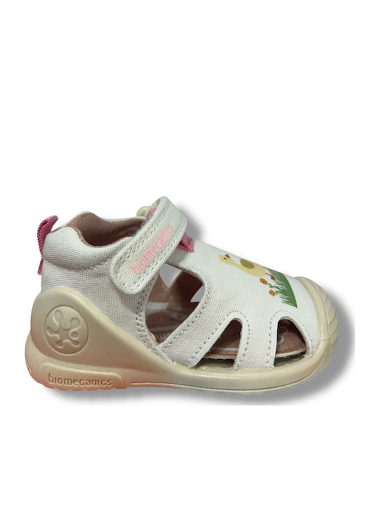 Biomecanics Sandale Tip Pantof Anatomice Albe