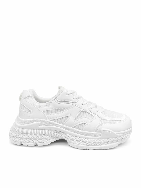 Plato Women's Chunky Sneakers White