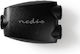 Nedis Adaptor Audio Optic Digital Toslink Femelă La 2 Femelă Negru