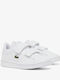 Carnaby Kids Sneakers with Hoop & Loop Closure White