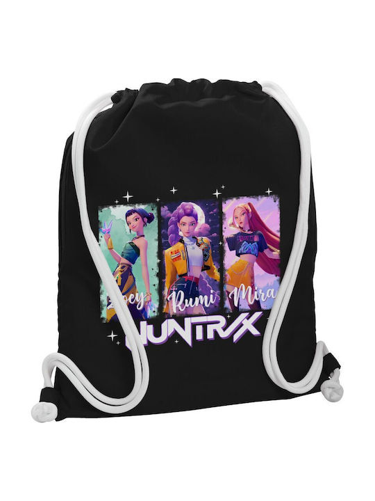 Koupakoupa K-pop Kids Bag Pouch Bag Black 48x40cm