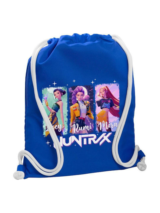 Koupakoupa K-pop Kids Bag Pouch Bag Blue 48x40cm