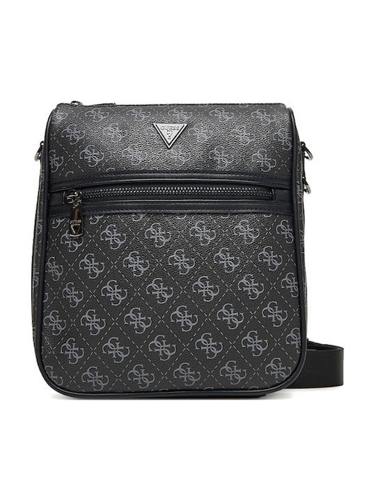 Guess Milano Geantă de Umăr / Tip Crossbody pentru Bărbați Neagră Guess Milano Geantă de Umăr / Tip Crossbody pentru Bărbați Neagră
