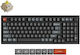 Keychron V5 Ultra 8K V5U-D4 Wireless Gaming Mechanical Keyboard 96% with Keychron Milk POM Banana Switches and RGB Lighting (English US)