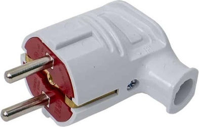 Fișă Plastic Fără Cablu 16A 250V Alb Z-tools Ext 300-000-704