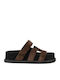 Women's Flat Sandals Brown