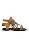 Women's Flat Sandals Brown