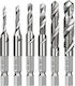 Burghie HSS Cu Cap De Foraj Hexagon Pentru Metal 0.5mm / 0.7mm / 0.8mm / 1.25mm / 1.5mm / 6.35mm