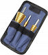 Set 3 Burghie Conice HSS Din Titan Pentru Metal