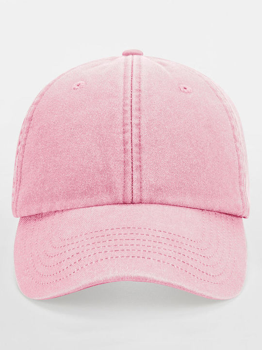 Low Profile Vintage Cap Beechfield B655 Vintage Dusky Pink