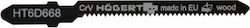 Set 5 Lame Fierăstrău Electric Hogert 8tpi 116mm Ht6d666