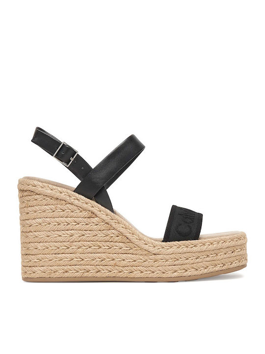Calvin Klein Platforme Dama Negre