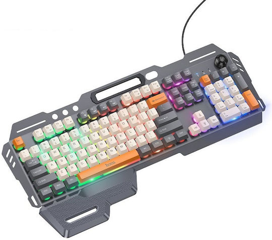 Hoco DI98 Gaming Πληκτρολόγιο με RGB φωτισμό (Αγγλικό US)