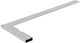Winkelmesser Aluminium Länge 50cm mit Wasserwaage