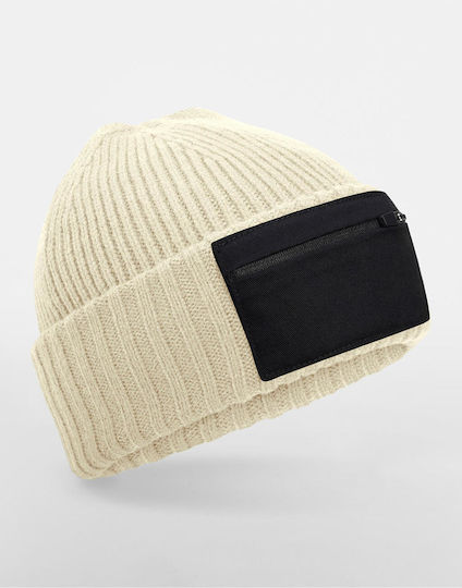 Beanie Unisex Căciulă Tricotată Bej