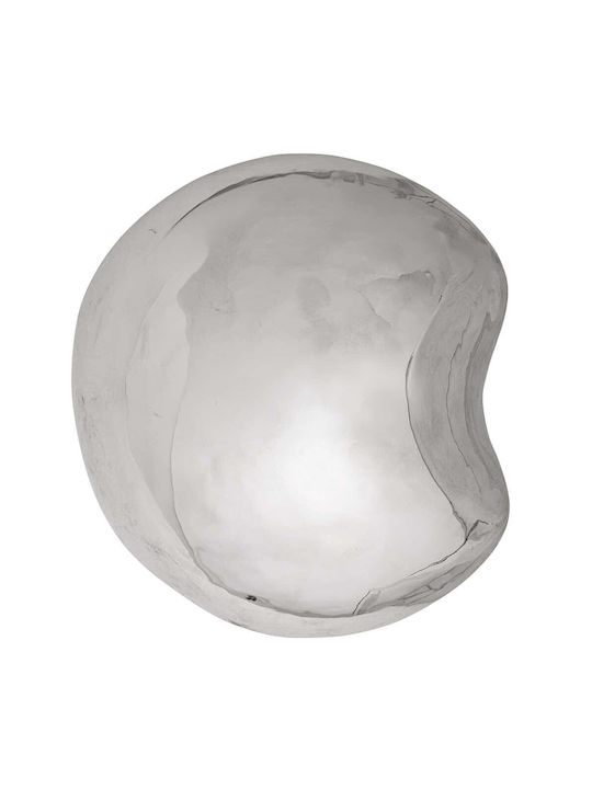 Bloomingville Wall Decor Silver Made of Ceramic Material 21x8x18.5cm