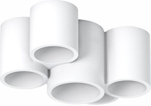 Spot Light Спот с 5 Светлини и Цокъл GU10 в Бял Цвят