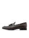 Δερμάτινα Ανδρικά Loafers σε Καφέ Χρώμα