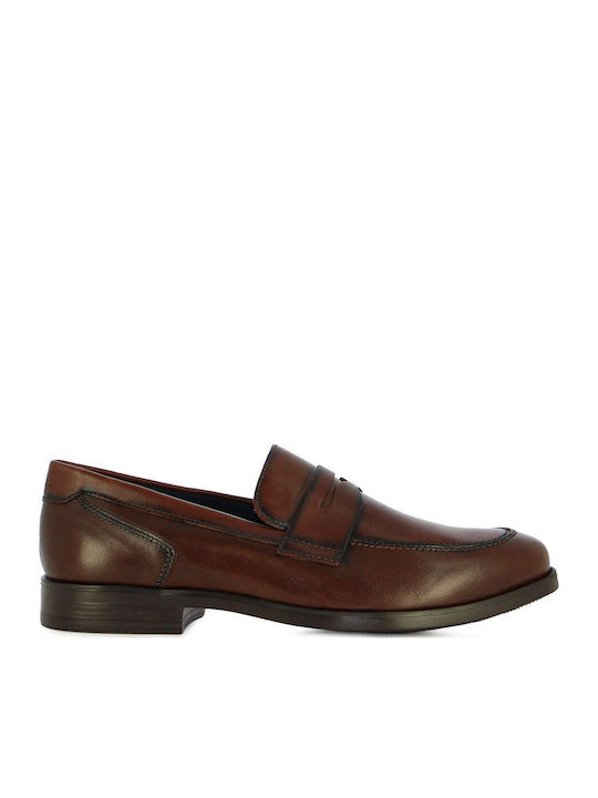 Callaghan Leather Men's Moccasins in Tabac Brow...