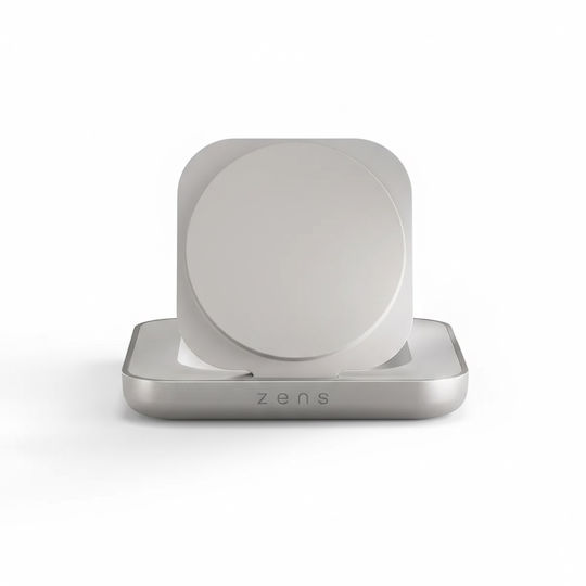 Zens Încărcător Wireless (Qi Pad) 15W Alb (Nightstand)