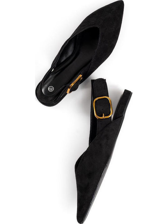 The Shoemart Suede Women's Ballerina Shoes Slin...